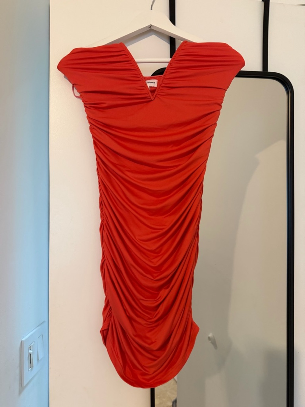 SuperDown Hot Pink Ruched Bodycon Dress - Women